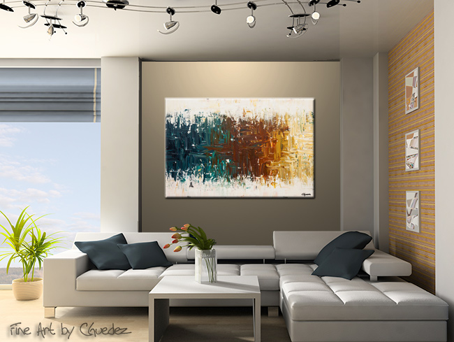 Oasis-Modern Contemporary Abstract Art Painting Image