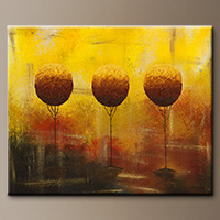 Abstract Art Paintings for Sale - A Bright Day - Original Art