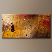 Large Abstract Art for Sale - Allegro Con Brio - Large Art