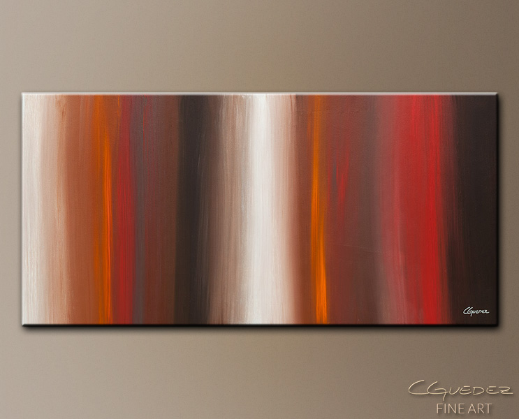 Cherish the Day - Abstract Art Painting Image by Carmen Guedez