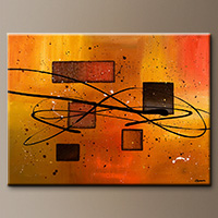 Original Abstract Art Painting - Deco Contemporaine - Art Painting