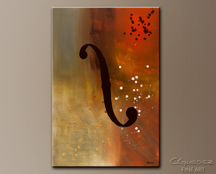 Efe - Abstract Art Painting Image by Carmen Guedez