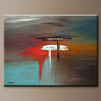 Abstract Wall Art Painting - Effusion - Wall Art
