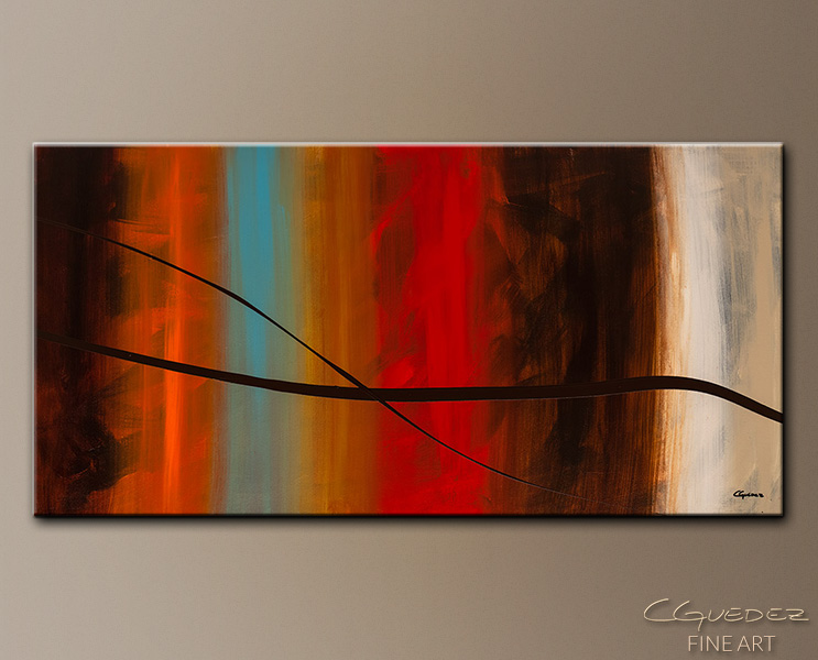 Forever Young - Abstract Art Painting Image by Carmen Guedez