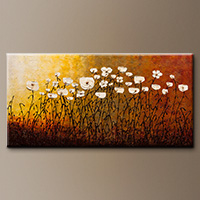 Original Abstract Art Paintings - Jardin Botanique - Large Abstract