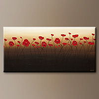 Large Canvas Abstract Art - Joy of Nature - Original Art