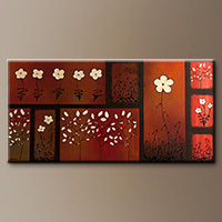Abstract Art Paintings - La Dolce Vita - Large Abstract