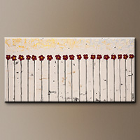 Minimalist Abstract Art Painting - Lullaby - Art Canvas