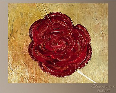 Marry Me Modern Abstract Art Painting -Wall Art Close Up