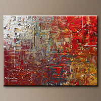 Abstract Art Painting - Metropolis - Original Painting