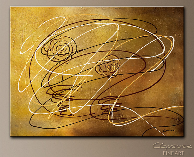 On a Whimsy - Abstract Art Painting Image by Carmen Guedez
