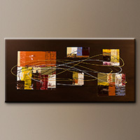Modern Abstract Art Painting - Opulent Whisper - Art Gallery