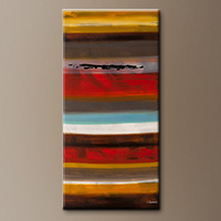 Modern Abstract Art Painting - Strata - Wall Art