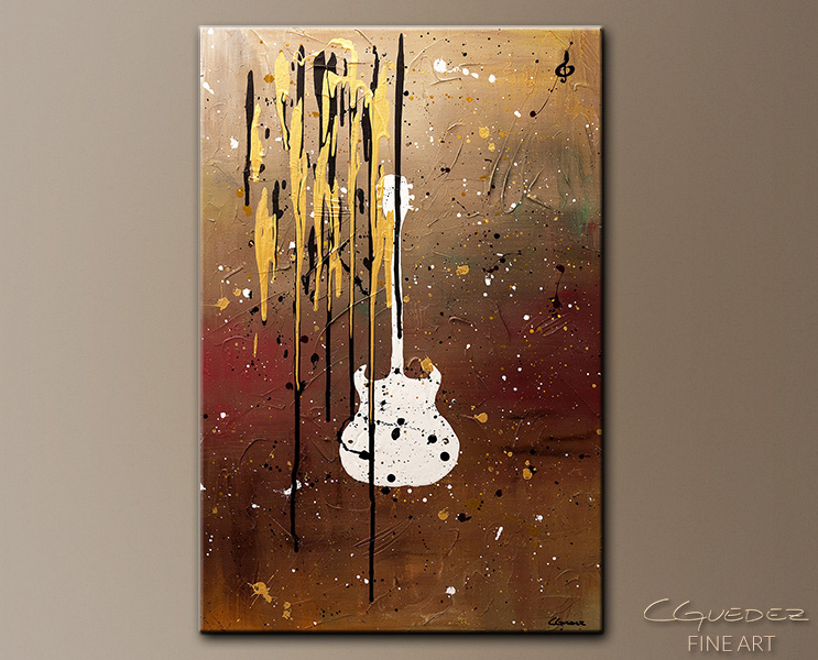 Sweet Emotion - Abstract Art Painting Image by Carmen Guedez