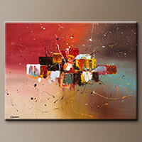 Large Wall Dcor Art - Synergy - Large Abstract