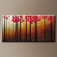 Original Landscape Abstract Painting - The Greatest Day - Art Gallery