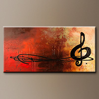 Abstract Art Painting - The Pause - Wall Art