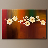 Floral Abstract Art Gallery - The Time of Our Lives - Art Painting