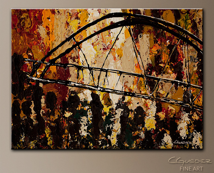 The Union - Abstract Art Painting Image by Carmen Guedez