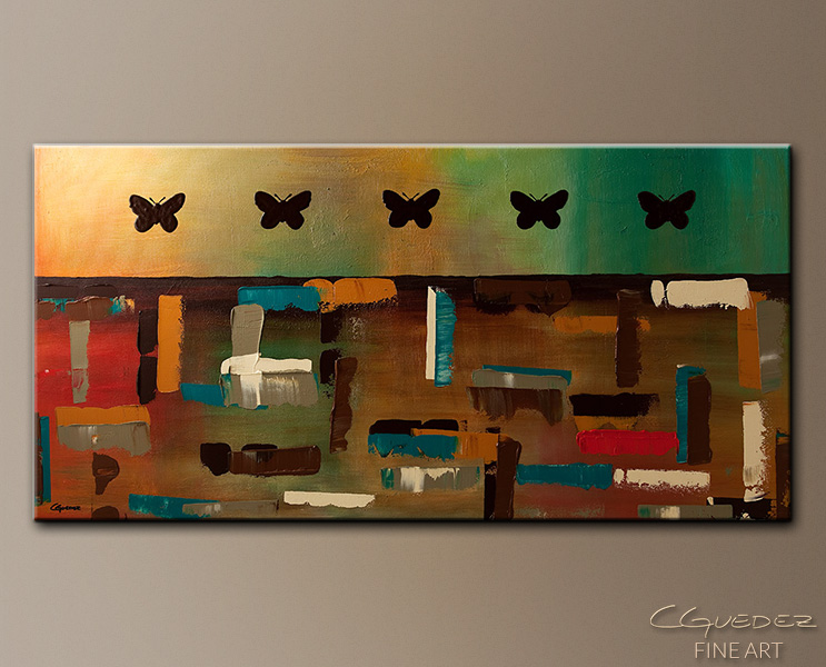Tropical Paradise Tropical Paradise-Abstract Art Painting Image