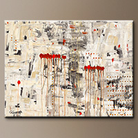 Modern Abstract Painting - Un Pour Tous - Art Gallery