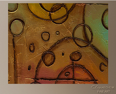 Urban Abstract Modern Abstract Art Painting -Wall Art Close Up