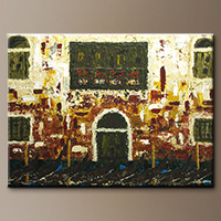 Venice in Spring-Impressionism Art Gallery-Abstract Art Paintings Image - Contemporary Art