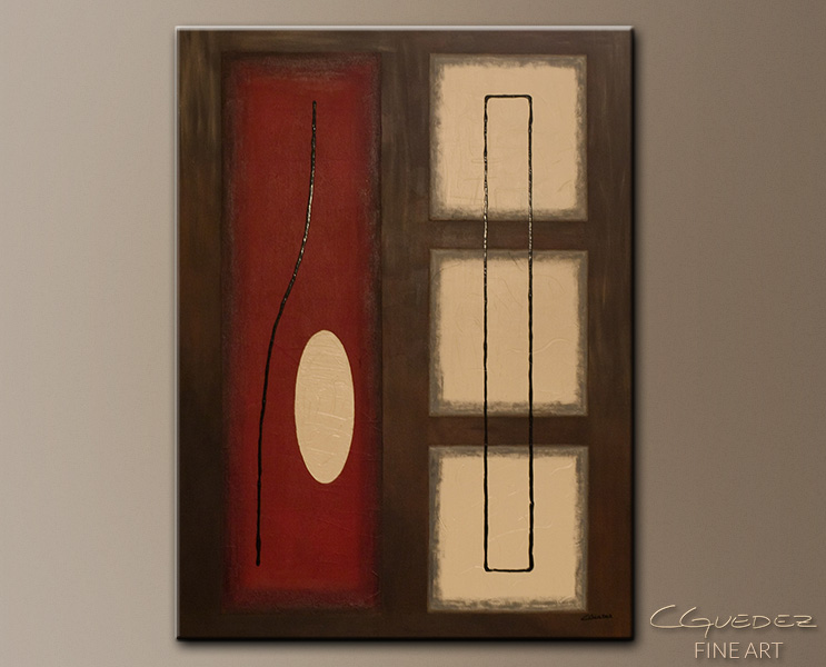 Vintage - Abstract Art Painting Image by Carmen Guedez