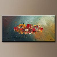 Abstract Art Painting - Winds of Prosperity - Original Art