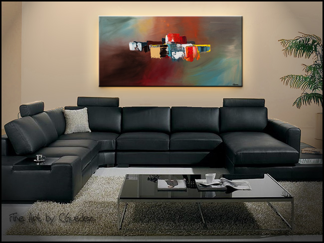 It's the Little Things-Modern Contemporary Abstract Art Painting Image