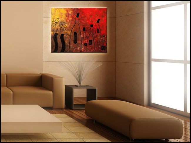 Cepa de la Argentina-Modern Contemporary Abstract Art Painting Image