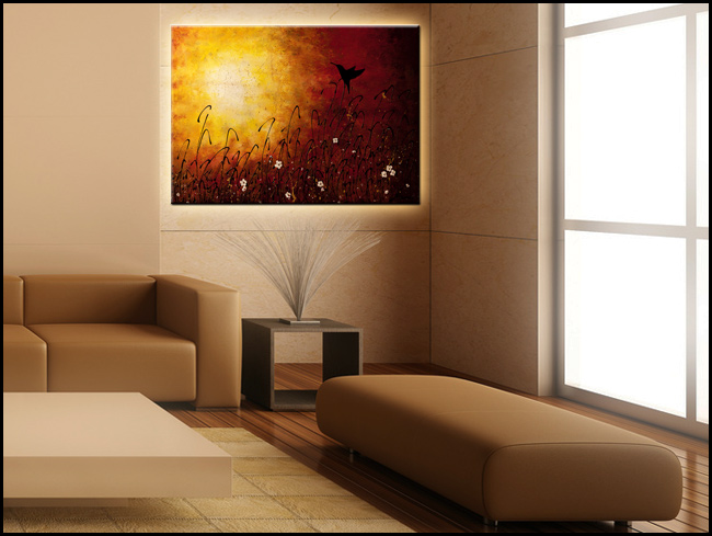 Easy on the Eyes-Modern Contemporary Abstract Art Painting Image