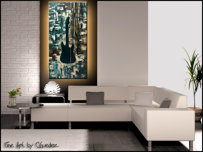 Rock Infusion-Modern Contemporary Abstract Art Painting Image