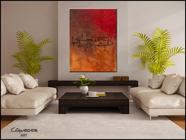 Nocturne-Modern Contemporary Abstract Art Painting Image