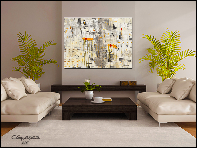 Tous Pour Un-Modern Contemporary Abstract Art Painting Image