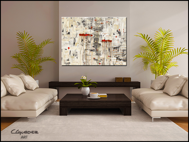 Un Pour Tous-Modern Contemporary Abstract Art Painting Image