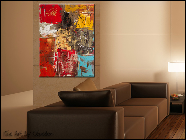 The King-Modern Contemporary Abstract Art Painting Image