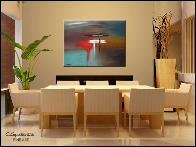 Effusion-Modern Contemporary Abstract Art Painting Image