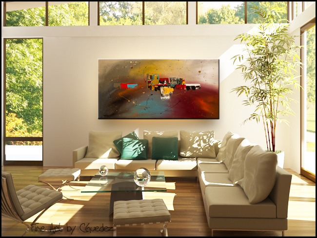 Bliss-Modern Contemporary Abstract Art Painting Image