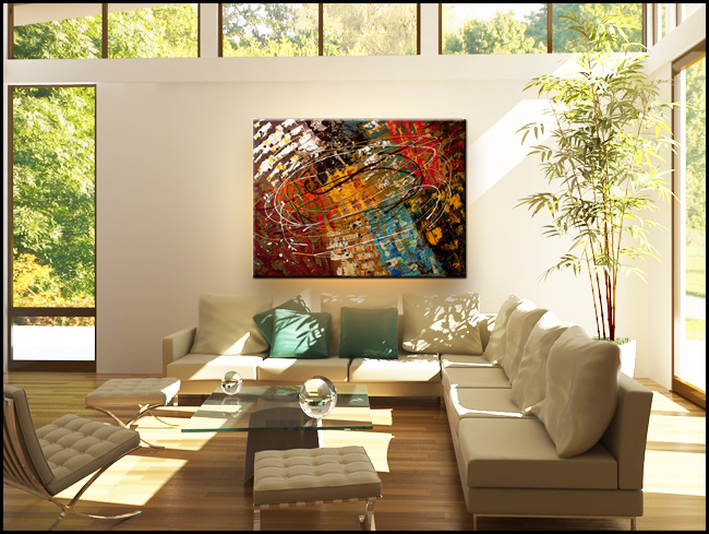 Enigma-Modern Contemporary Abstract Art Painting Image