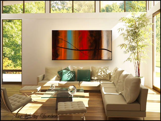 Forever Young-Modern Contemporary Abstract Art Painting Image