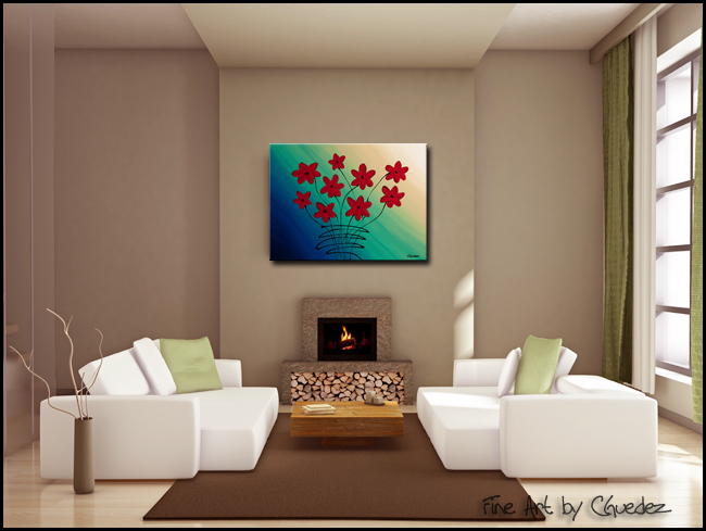 Mon Cheri-Modern Contemporary Abstract Art Painting Image