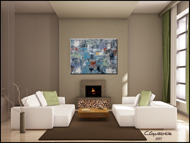 New Directions-Modern Contemporary Abstract Art Painting Image