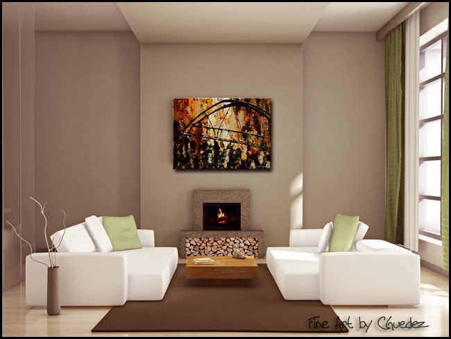 The Union-Modern Contemporary Abstract Art Painting Image