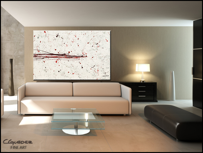 Break the Ice-Modern Contemporary Abstract Art Painting Image