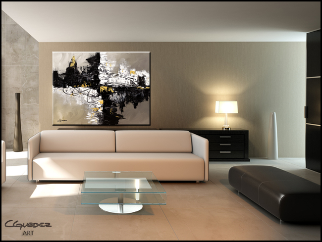 Fusion-Modern Contemporary Abstract Art Painting Image