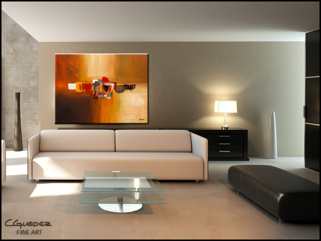 Moda-Modern Contemporary Abstract Art Painting Image