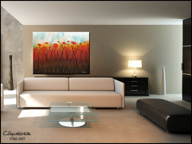 Sweet Breeze-Modern Contemporary Abstract Art Painting Image