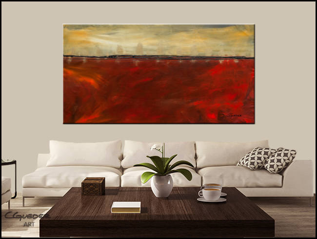 Affluence-Modern Contemporary Abstract Art Painting Image