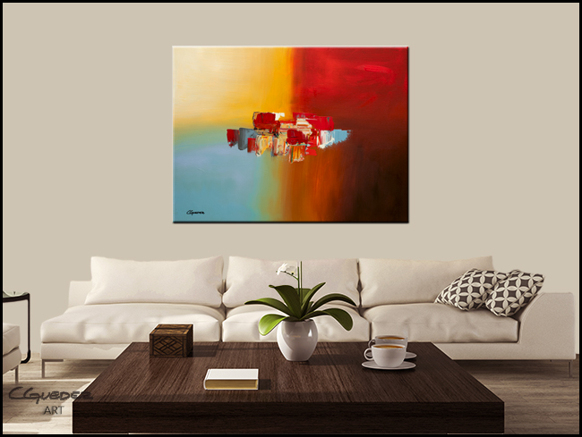 Good Day-Modern Contemporary Abstract Art Painting Image